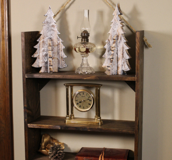 Farmhouse Hanging Shelves